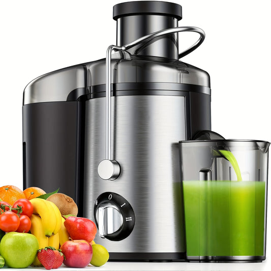 function Juicer, Juice Blender, Mixer, Food Processor, 3-inch Wide-mouth Juicer Extractor For Vegetables And Fruits